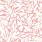 Tempaper Watercolor Leaves Peel and Stick Wallpaper Rosewater
